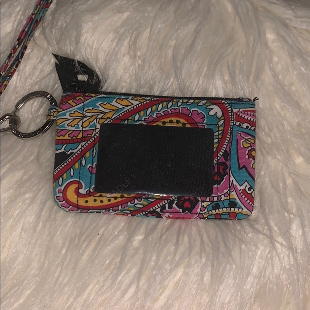 Vera Bradley ID case and matching lanyard